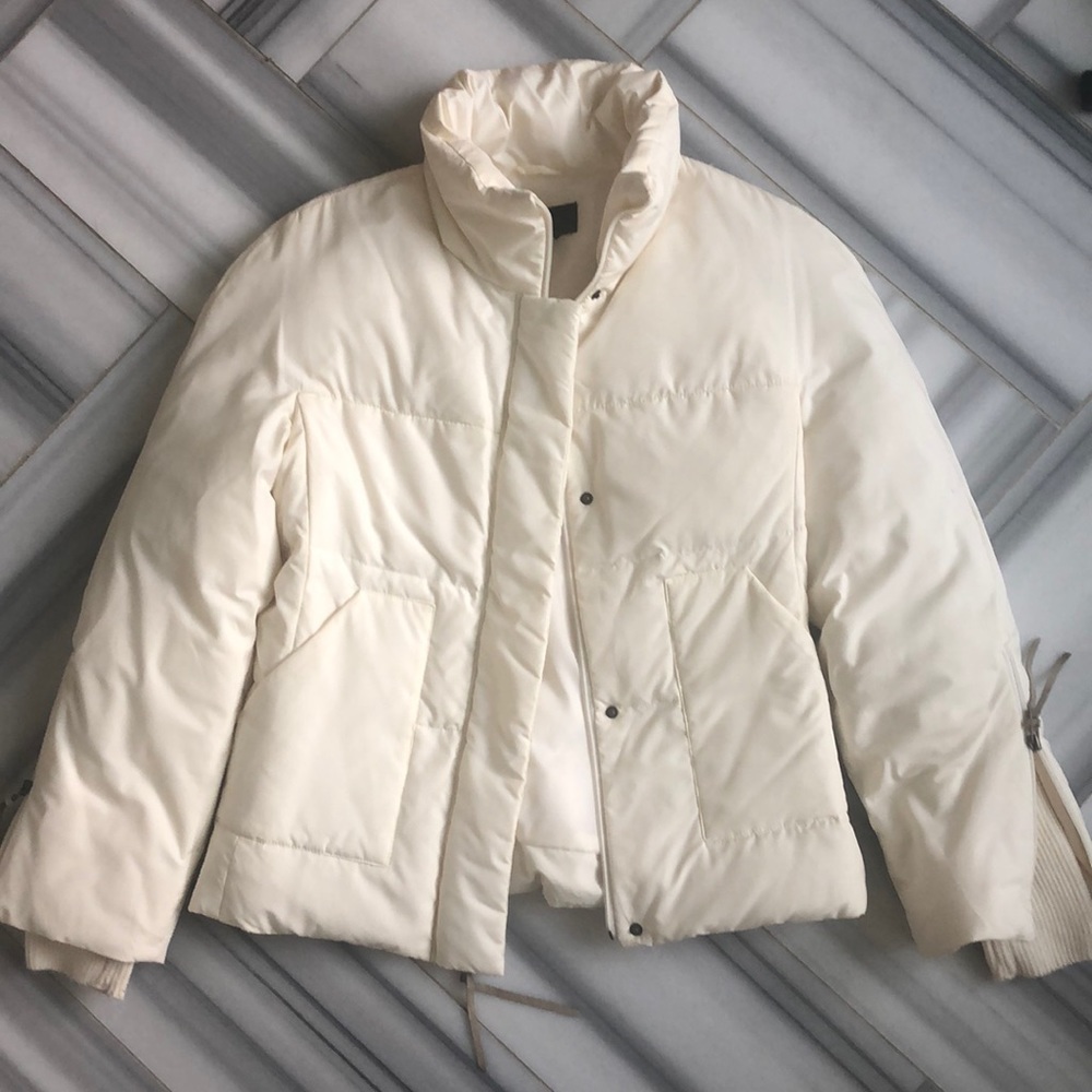 BCBG Ivory Soft Coat